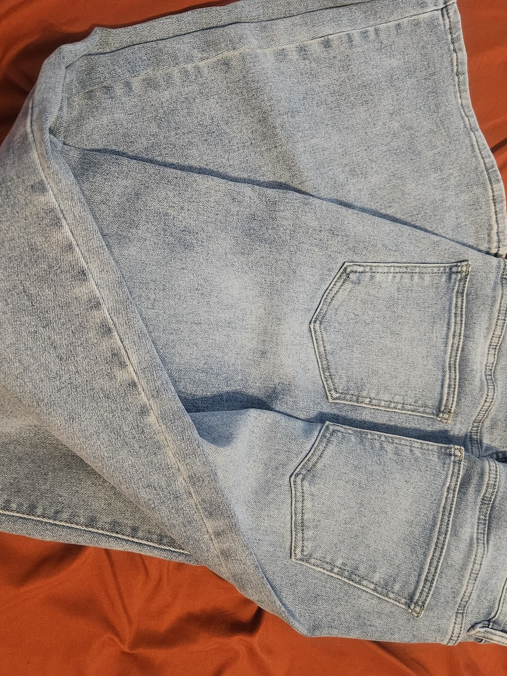 Light Wash Wide Leg Women’s Jeans - Light Blue